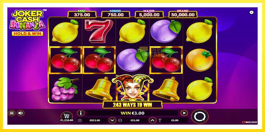 படம் 2 விளையாட்டு இயந்திரம் Joker Cash Bonanza - Hold & Win