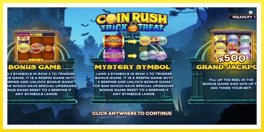 படம் 1 விளையாட்டு இயந்திரம் Coin Rush: Trick o Treat