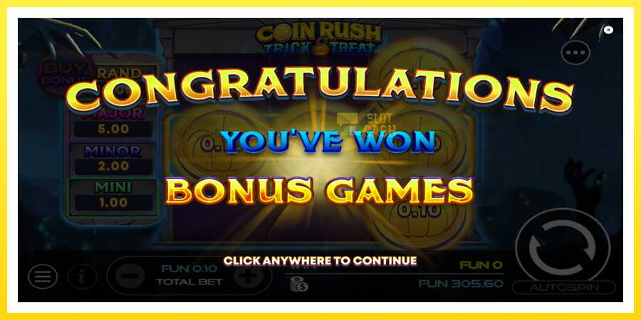 படம் 4 விளையாட்டு இயந்திரம் Coin Rush: Trick o Treat