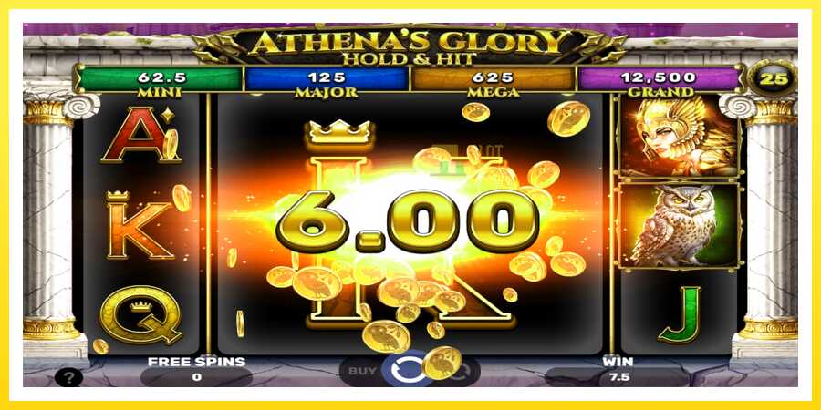 படம் 5 விளையாட்டு இயந்திரம் Athenas Glory Hold & Hit