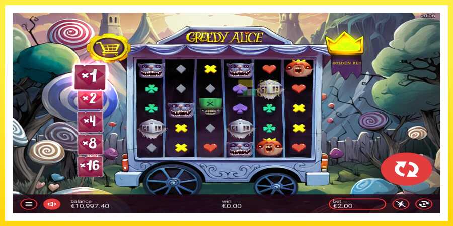 படம் 2 விளையாட்டு இயந்திரம் Greedy Alice