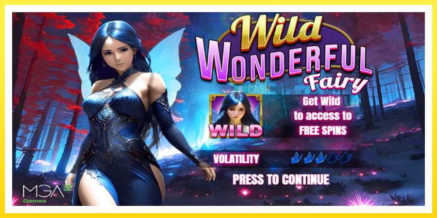 படம் 1 விளையாட்டு இயந்திரம் Wild Wonderful Fairy