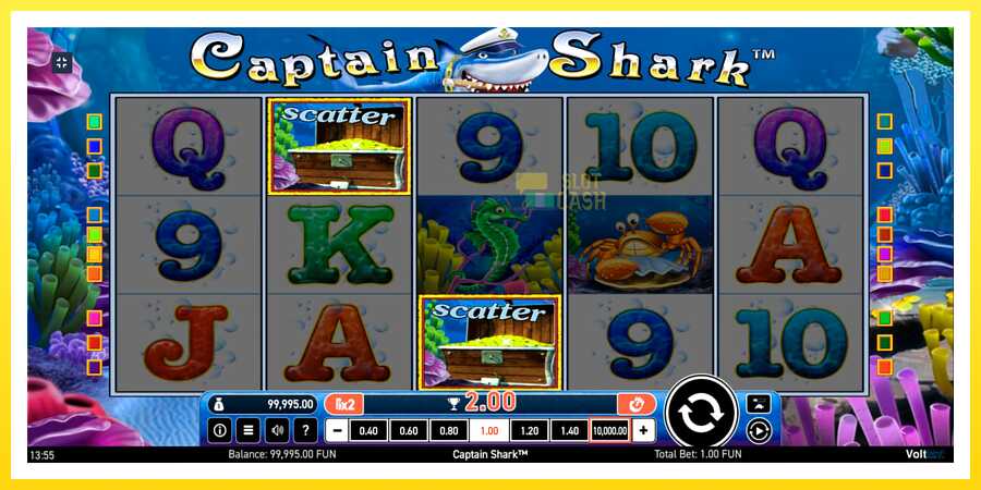 படம் 4 விளையாட்டு இயந்திரம் Captain Shark