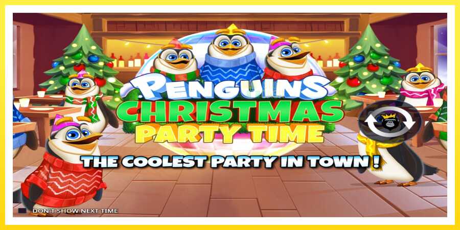 படம் 1 விளையாட்டு இயந்திரம் Penguins Christmas Party Time