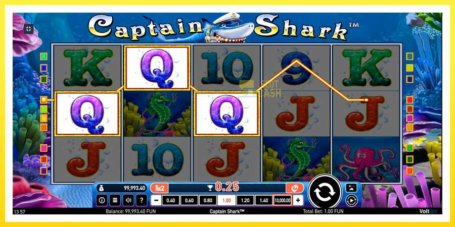 படம் 10 விளையாட்டு இயந்திரம் Captain Shark