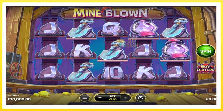 படம் 1 விளையாட்டு இயந்திரம் Mine Blown