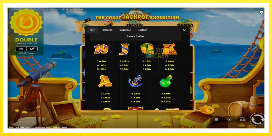 படம் 6 விளையாட்டு இயந்திரம் The Great Jackpot Expedition