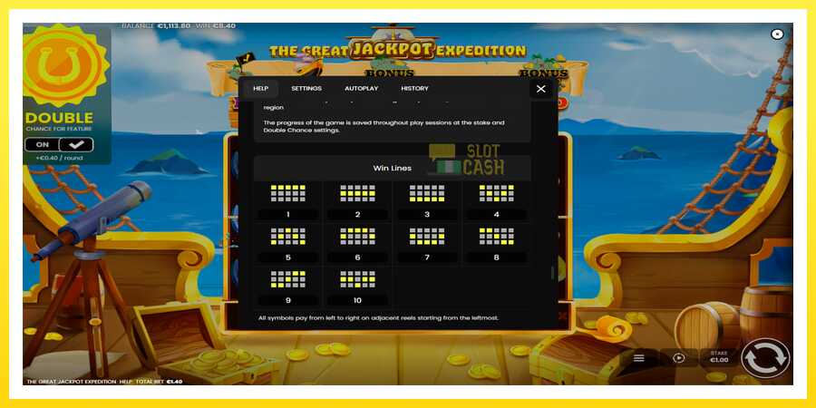 படம் 7 விளையாட்டு இயந்திரம் The Great Jackpot Expedition