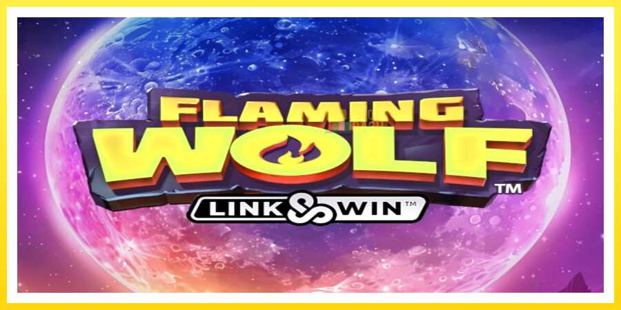 படம் 1 விளையாட்டு இயந்திரம் Flaming Wolf Link & Win