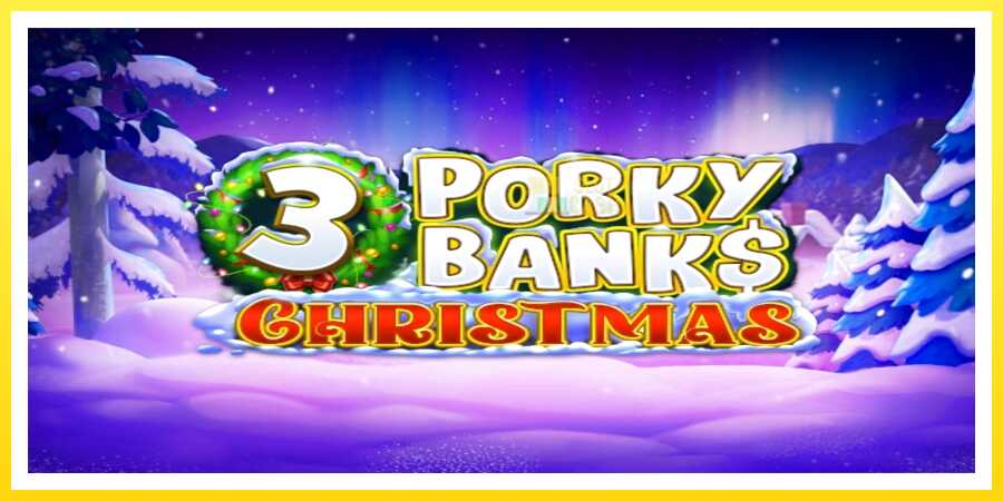 படம் 1 விளையாட்டு இயந்திரம் 3 Porky Banks Christmas