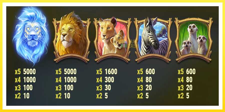 படம் 5 விளையாட்டு இயந்திரம் Lion Saga Odyssey