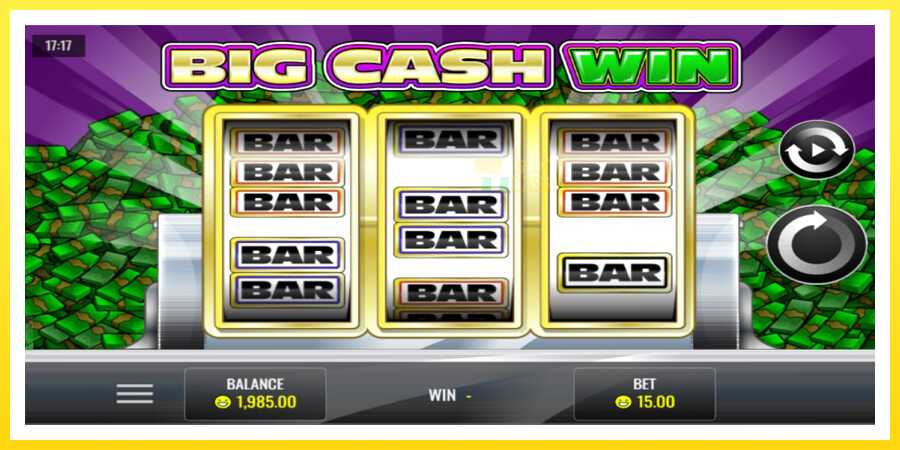 படம் 1 விளையாட்டு இயந்திரம் Big Cash Win