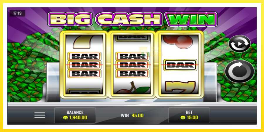 படம் 4 விளையாட்டு இயந்திரம் Big Cash Win