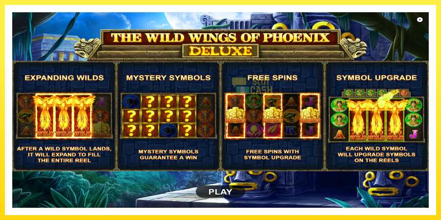 படம் 1 விளையாட்டு இயந்திரம் The Wild Wings of Phoenix Deluxe