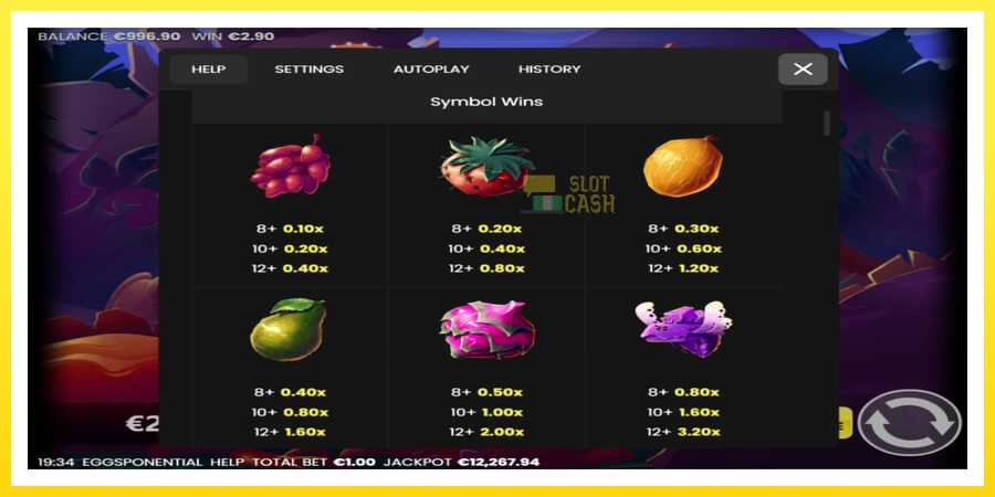 படம் 4 விளையாட்டு இயந்திரம் Eggsponential