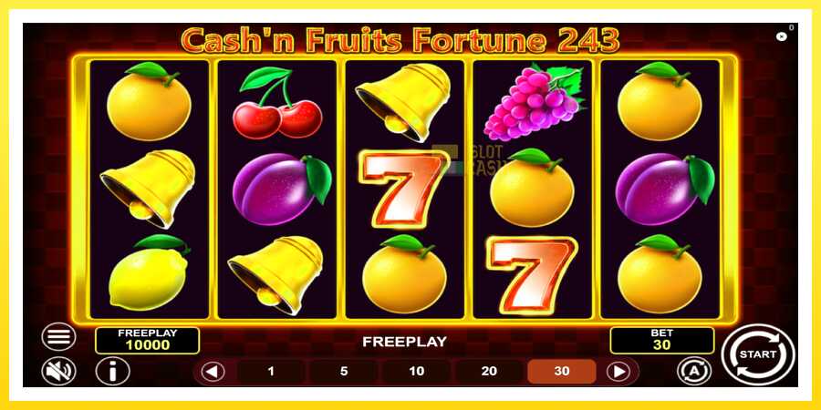 படம் 2 விளையாட்டு இயந்திரம் Cashn Fruits Fortune 243