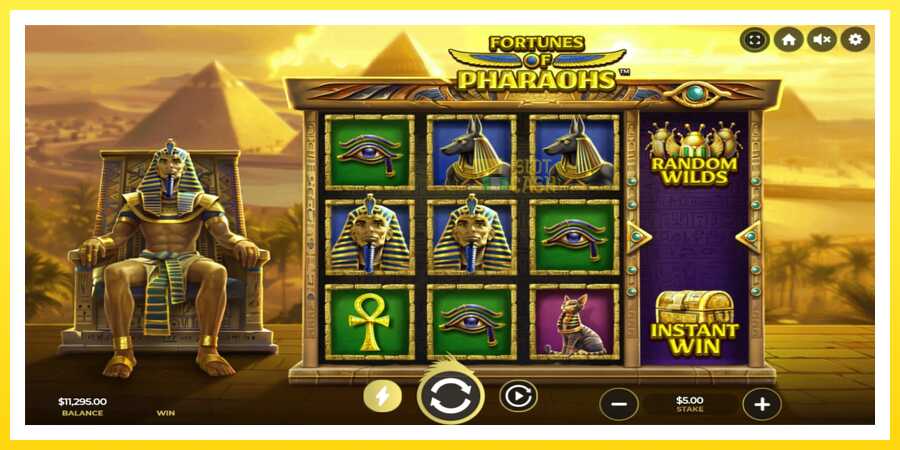 படம் 2 விளையாட்டு இயந்திரம் Fortunes of Pharaohs