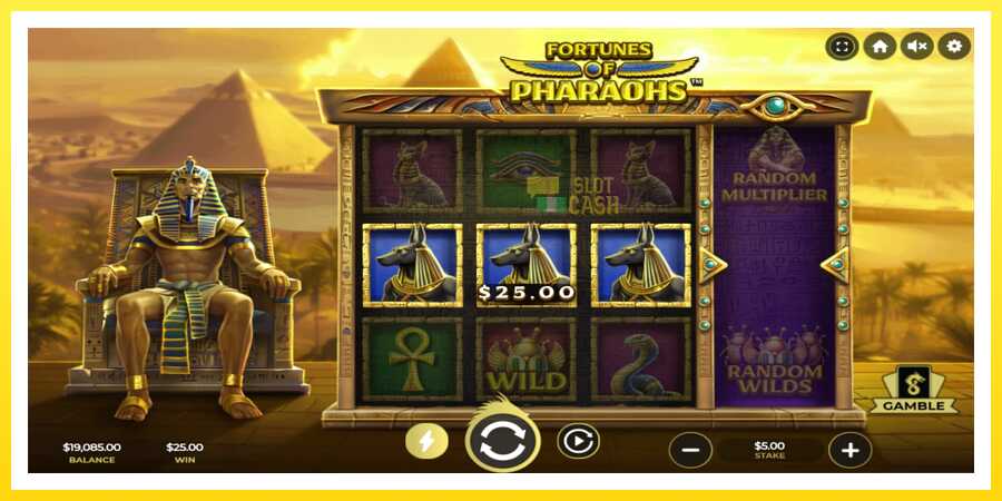 படம் 3 விளையாட்டு இயந்திரம் Fortunes of Pharaohs