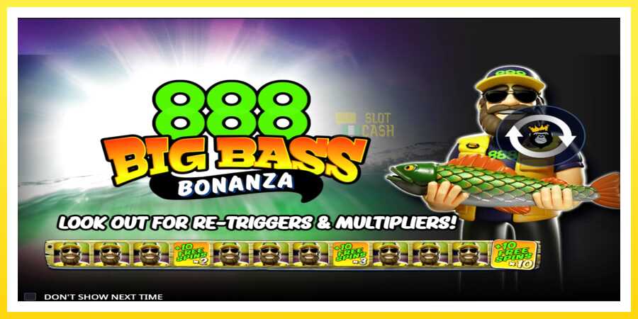 படம் 1 விளையாட்டு இயந்திரம் 888 Big Bass Bonanza