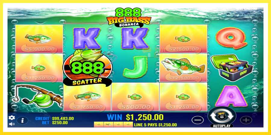 படம் 3 விளையாட்டு இயந்திரம் 888 Big Bass Bonanza