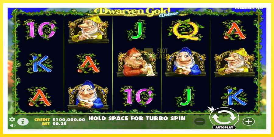 படம் 1 விளையாட்டு இயந்திரம் Dwarven Gold Deluxe