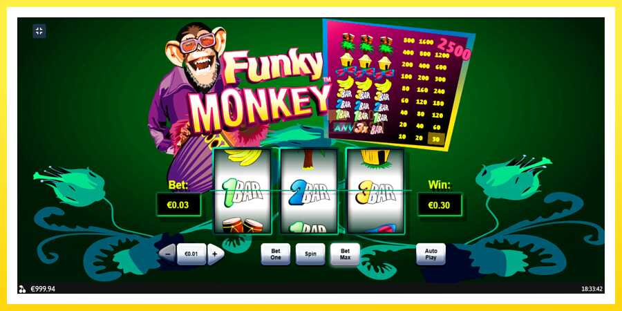 படம் 2 விளையாட்டு இயந்திரம் Funky Monkey