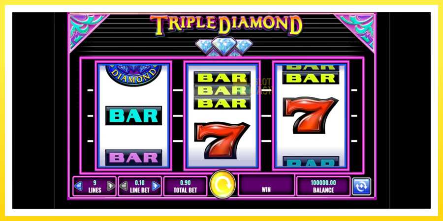 படம் 1 விளையாட்டு இயந்திரம் Triple Diamond