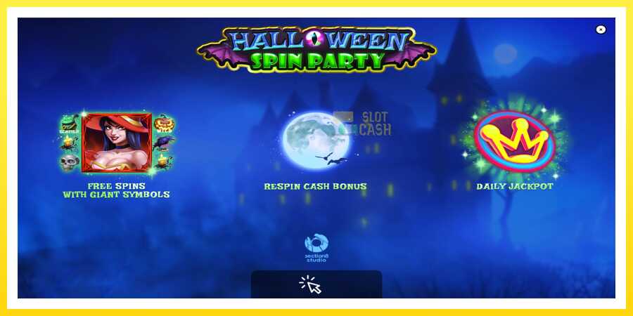 படம் 1 விளையாட்டு இயந்திரம் Halloween Spin Party