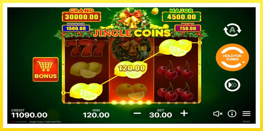 படம் 3 விளையாட்டு இயந்திரம் Jingle Coins