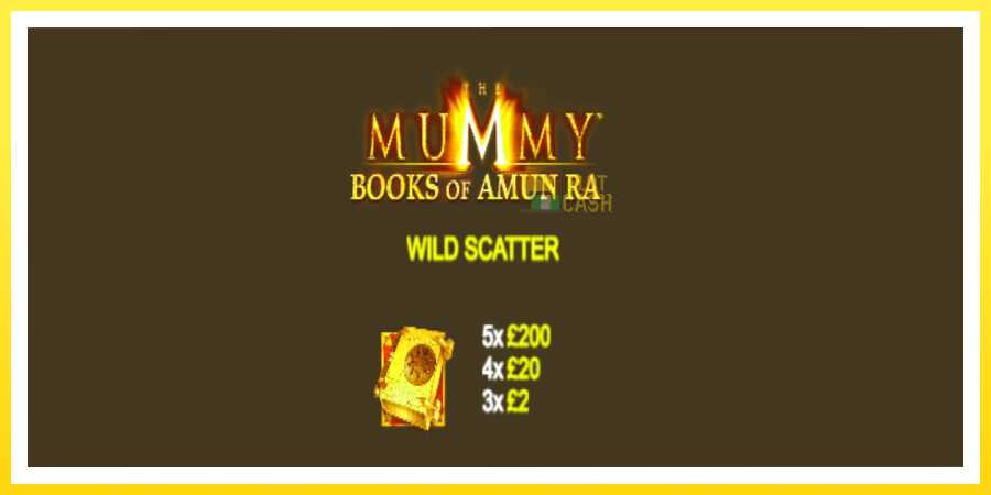 படம் 5 விளையாட்டு இயந்திரம் The Mummy Books of Amun Ra