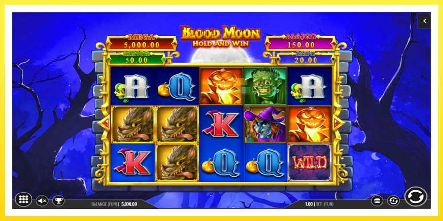 படம் 1 விளையாட்டு இயந்திரம் Blood Moon Hold and Win