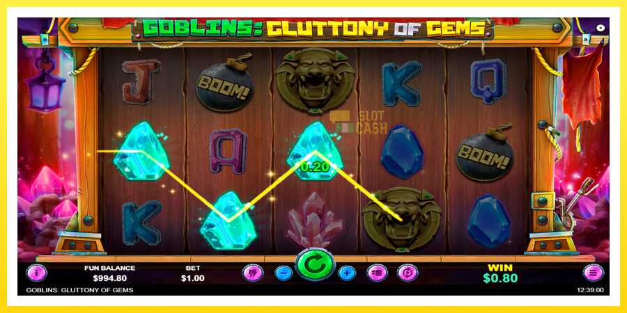 படம் 4 விளையாட்டு இயந்திரம் Goblins Gluttony of Gems