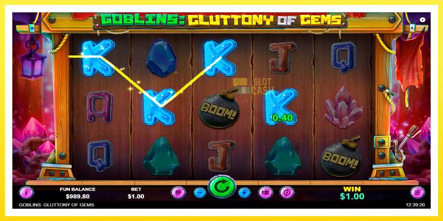 படம் 5 விளையாட்டு இயந்திரம் Goblins Gluttony of Gems