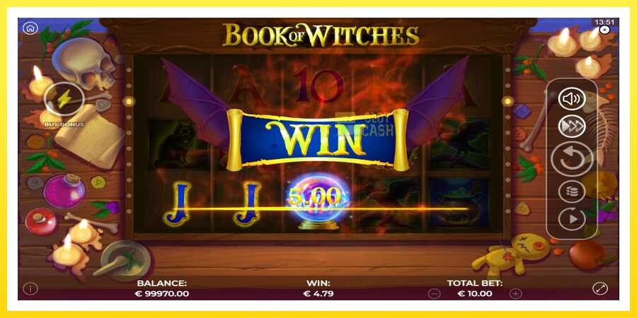 படம் 3 விளையாட்டு இயந்திரம் Book of Witches