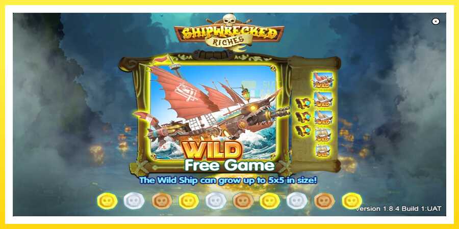 படம் 1 விளையாட்டு இயந்திரம் Shipwrecked Riches