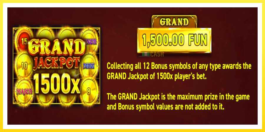 படம் 5 விளையாட்டு இயந்திரம் 12 Coins Grand Gold Edition Halloween Jackpots