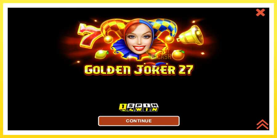 படம் 1 விளையாட்டு இயந்திரம் Golden Joker 27 Hold & Win