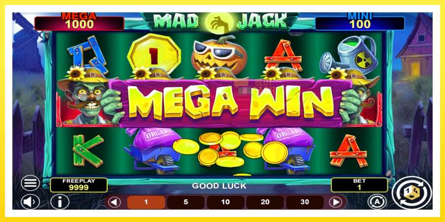 படம் 2 விளையாட்டு இயந்திரம் Mad Jack Hold & Win