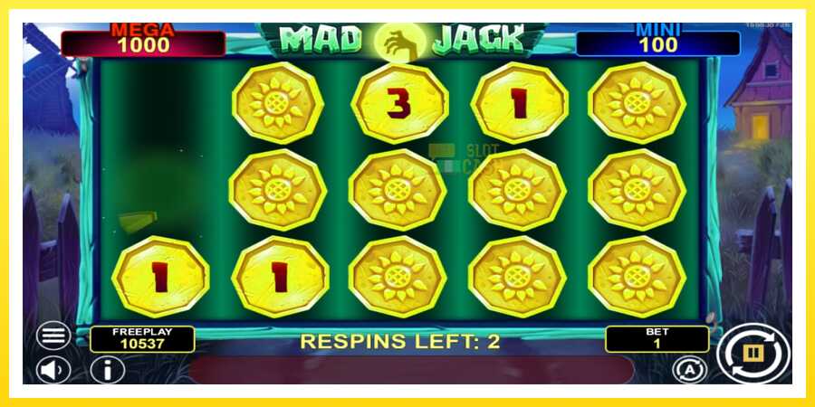 படம் 3 விளையாட்டு இயந்திரம் Mad Jack Hold & Win