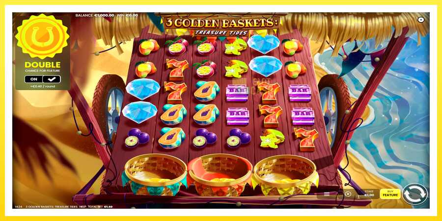 படம் 1 விளையாட்டு இயந்திரம் 3 Golden Baskets: Treasure Tides