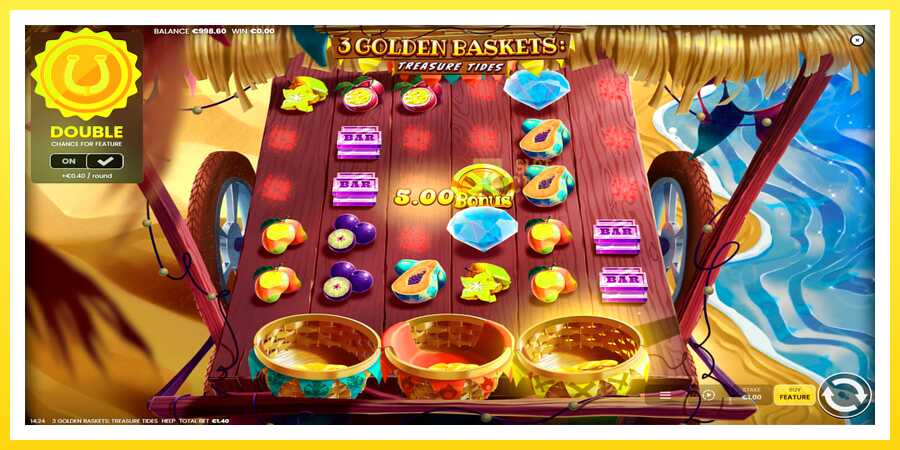 படம் 2 விளையாட்டு இயந்திரம் 3 Golden Baskets: Treasure Tides