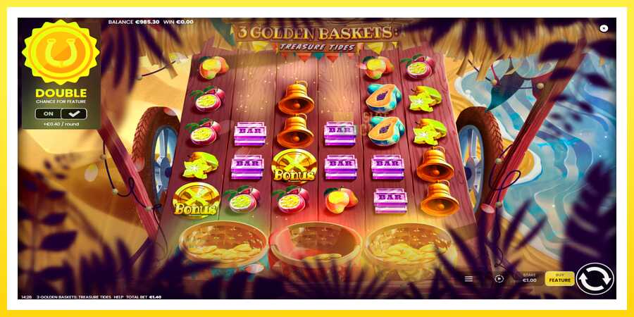 படம் 4 விளையாட்டு இயந்திரம் 3 Golden Baskets: Treasure Tides