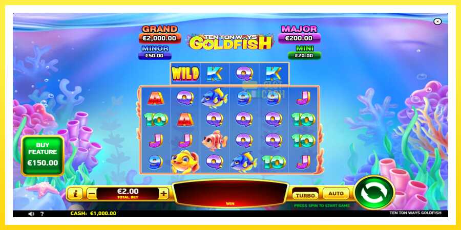 படம் 2 விளையாட்டு இயந்திரம் Ten Ton Ways Goldfish