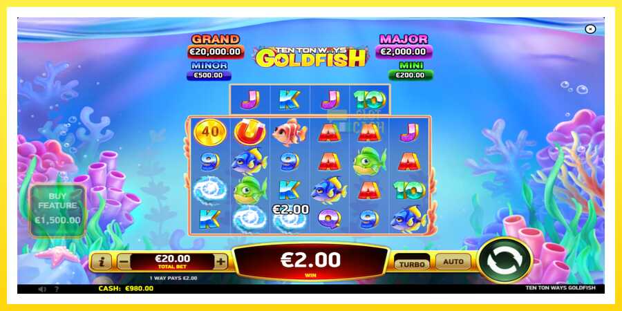 படம் 3 விளையாட்டு இயந்திரம் Ten Ton Ways Goldfish