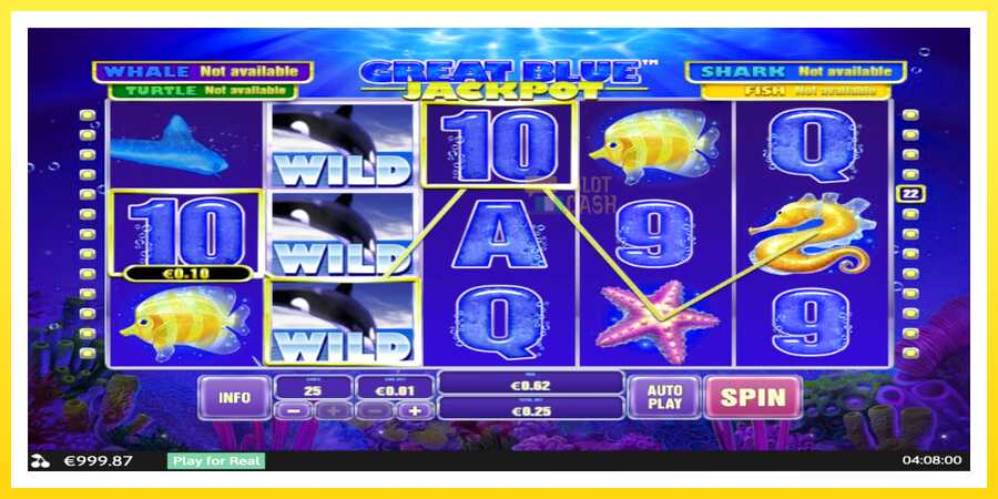 படம் 3 விளையாட்டு இயந்திரம் Great Blue Jackpot