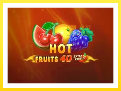 விளையாட்டு இயந்திரம் Hot Fruits 40 Extra Chillis