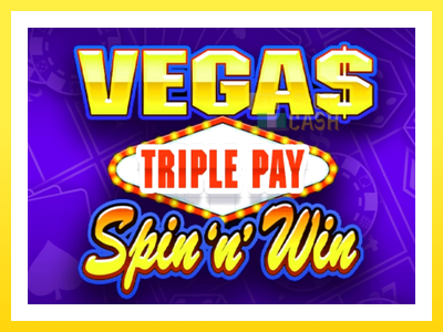 விளையாட்டு இயந்திரம் Vegas Triple Pay Spin n Win