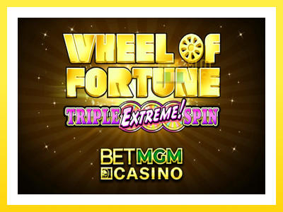 விளையாட்டு இயந்திரம் Wheel of Fortune Triple Extreme Spin BetMGM