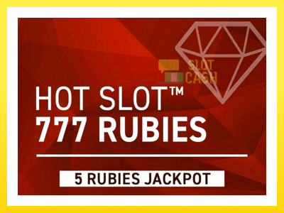 விளையாட்டு இயந்திரம் Hot Slot 777 Rubies Extremely Light