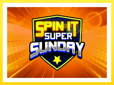 விளையாட்டு இயந்திரம் Spin It Super Sunday